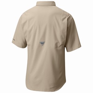 Columbia PFG Tamiami™ II Shortärmad Skjorta Herr Khaki (QGFYK4359)